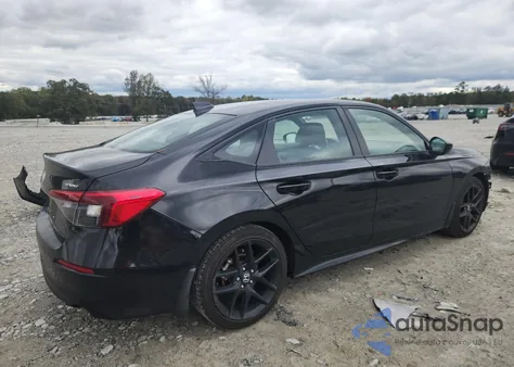 2023 Honda Civic Sport z USA, uszkodzony, nr VIN 2HGFE2F55PH533558